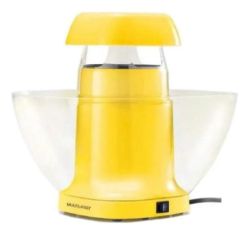 Pipoqueira Elétrica Multilaser Gourmet 1200w Amarelo 127v