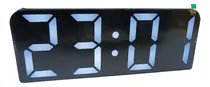 Comprar Relógio De Mesa Ou Parede Digital Led Data Temperatura Alarm Cor Branco