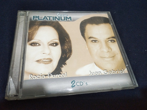 Rocío Durcal Juan Gabriel Serie Platinum 2 Cd Ranchera Méxic