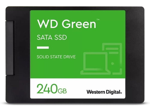 Disco sólido interno Western Digital WD Green WDS240G3G0A 240GB negro