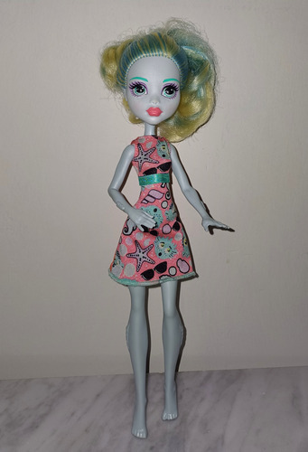 Muñeca Monster High Lagoona Blue No Articulada (Usado)