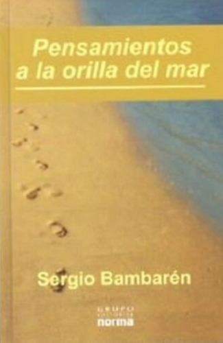 Libro Pensamientos A La Orilla Del Mar Por Sergio Bambaren