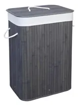 Comprar Cesto Ropa Canasto Bambú Rectangular Ropa C\u002Ftapa Y Asas