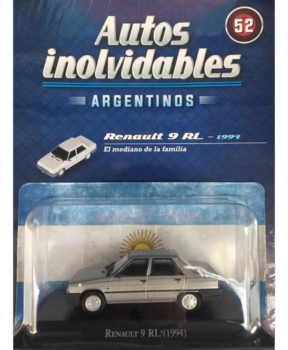 1/43 Inolvidables  N° 52 Renault 9 Rl 1994