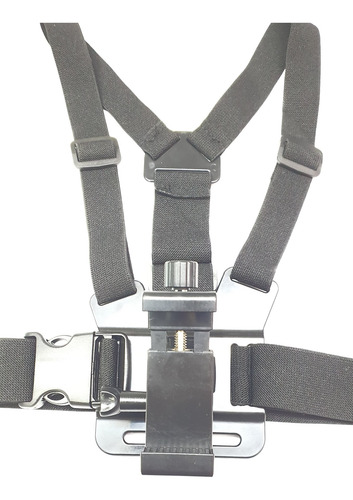 Kit Completo Peitoral + Suporte Seguro Para Celular E Gopro