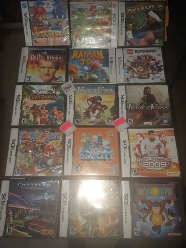 Nintendo Ds Juegos Originales Remate Oferta X Lote Unidad