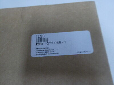 Honeywell 1ls3 Micro Switch Limit Switch 240/480v-ac 230 Nnr