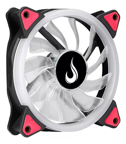 Kit 5 Cooler Fan Rise Mode Galaxy Led Branco Vermelho
