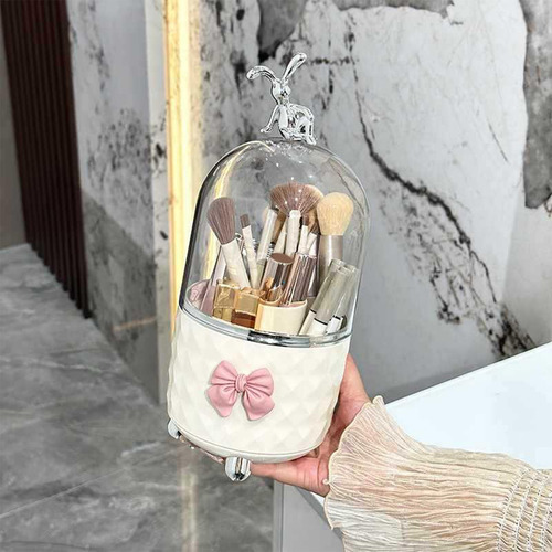 Soporte Para Brochas De Maquillaje Giratorio 360 Soporte Par