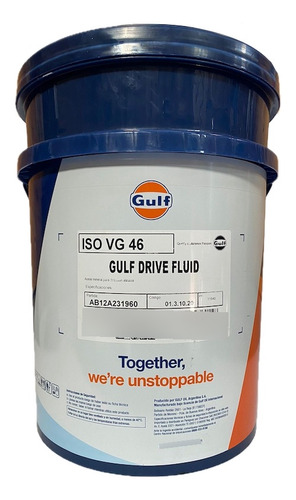 Aceite Gulf Drive Fluid (rojo) Direccion Hidraulica X 20l