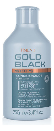 Kit Amend Gold Black - Shampoo 250ml + Condicionador 250ml