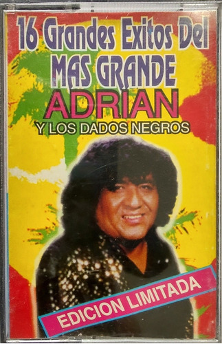 Cassette De Adrián Y Los Dados Negros 16 Gr Éxitos(1796-2469