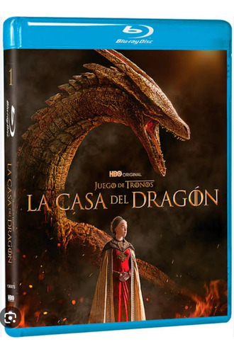 La Casa Del Dragón Temporada 1 En Discos Bluray Full H D