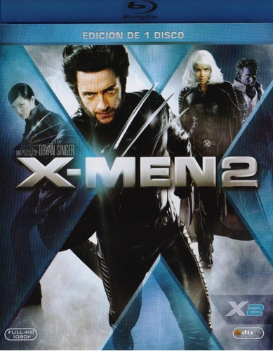 X-men 2 Dos Hugh Jackman Pelicula Blu-ray