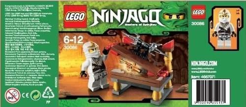 Lego Ninjago Mini Figure Set # 30086 Espada Oculta Con Z X02