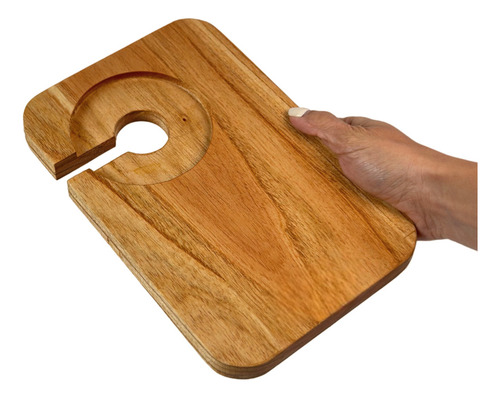 10 Tabla Copetin Para Copa Y Vaso - Madera Paraiso