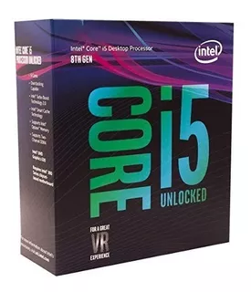 Procesador Intel Core I5-8600k Desktop 6 Núcleos De Hasta 4,