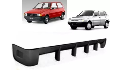 Spoiler Traseiro Fiat Uno 1990 Até 2004 - Com Extrator