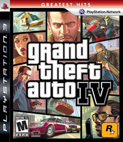 Juego Grand Theft Auto Iv Playstation 3 Rockstar Games