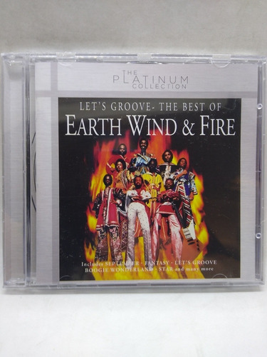 Earth Wind & Fire Lets Groove The Best Of Cd Nuevo