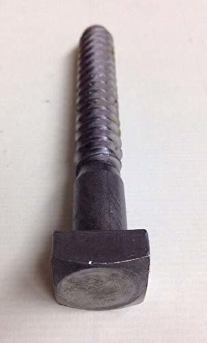 3 8 5 Square Head Lag Screw Bolt Steel Blacksmith 9 16