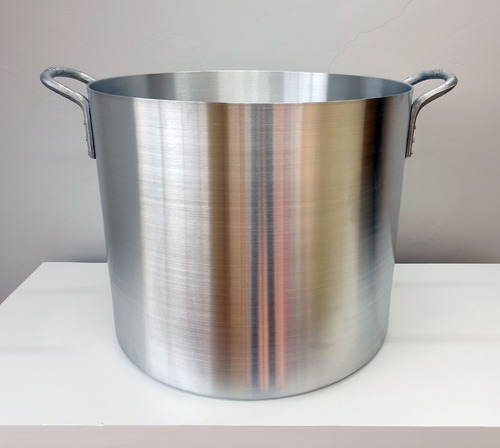 Olla Industrial #40 Capacidad 30 L Aluminio 3.5ml De Espesor