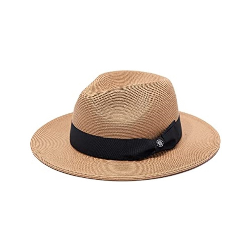 Sombrero De Playa De Paja Fina Upf50+ Para Unisex