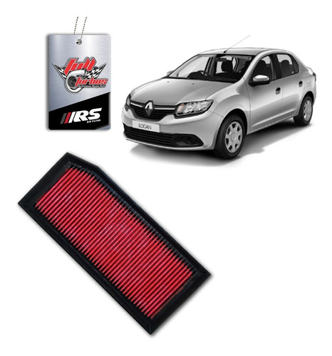 Filtro De Ar Esportivo Inbox Renault Logan 1.6 - Rs2981