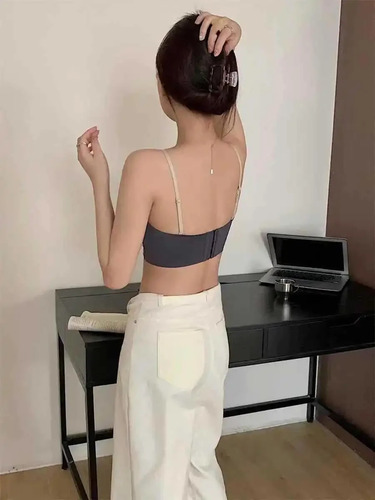 Ropa Interior De Mujer Con Sujetador Push Up Sin Tirantes Si