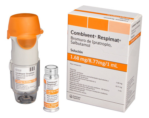 Combivent - Respimat 1.68mg/8.77mg/1ml Para Inhalación