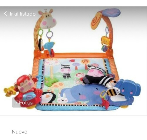 Gimnasio Bebes Fisher Price, Como Nuevo 