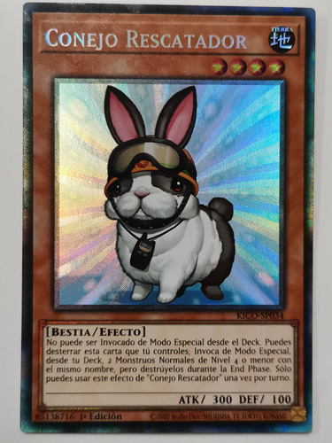 Yugioh Rescue Rabbit - Collectors Rare 1st