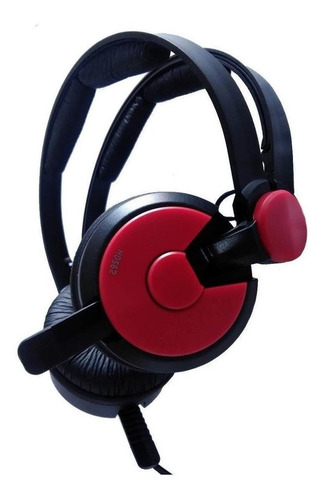Imagem 2 de 3 de Fone de ouvido over-ear Superlux HD-562 red