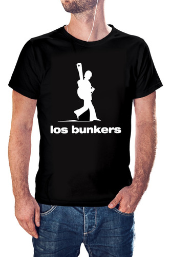 Polera Los Bunkers 100% Algodón