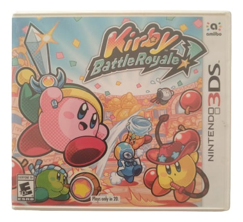 Kirby Battle Royale Nintendo 3ds 100% Nuevo Original Sellado