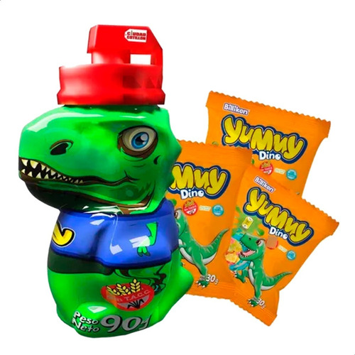 Cantimplora Dino Niños Yummy - Mejor Precio