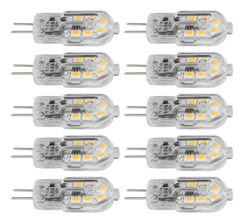 10pcs Bi Pin Bulbos 12led 1.2w G4 Bombilla Led Para Lámpara