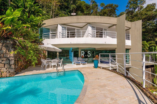 Imagem 2 de 30 de Casa Com 4 Dormitórios À Venda, 313 M² Por R$ 3.500.000,00 - Ponta Grossa E Praia Vermelha - Ubatuba/sp - Ca0587