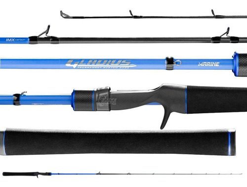 Vara Marine Sports Gladius 5'8 (1,73m) 15-20lbs - Inteiriça