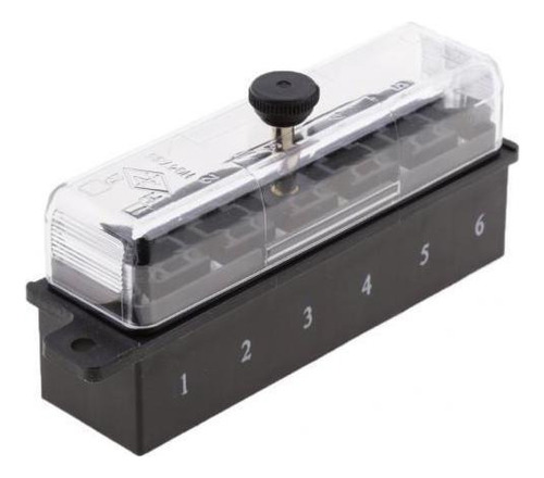 2 Bloque De Portafusibles Fusebox Automotriz De 6 Vías Para