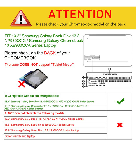 Funda Tipo Funda Fintie Para Samsung Galaxy Book3 360 13.3