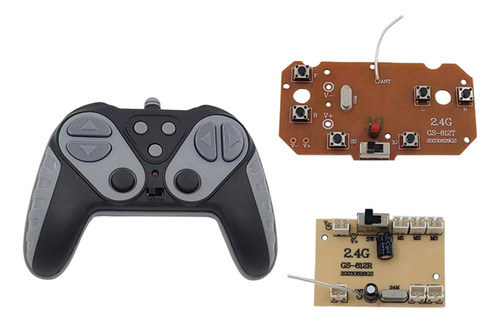 Kit De Control Remoto Para Camiones Rc, Placa Gris Oscuro