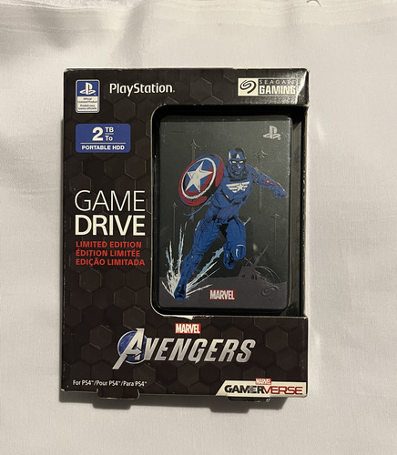 Disco Duro Gamedrive Avengers Playstation 2tb Gameverse (Usado)