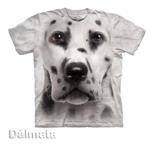 Polo Dálmata Estampado Realista - Polo Americano Unisex