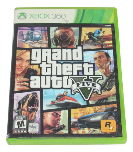 Grand Theft Auto V  Standard Edition - Xbox 360 Físico