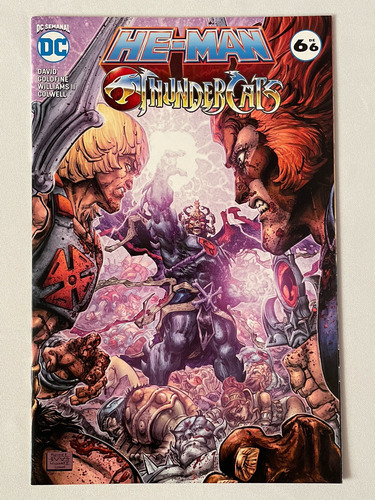 Set 6 Comics Thundercats Vs He-man Y Los Amos Del Universo (Usado)
