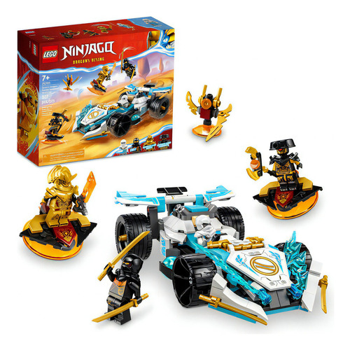 Kit Lego Ninjago 71791 Auto De Competencia Spinjitzu 307 Pz