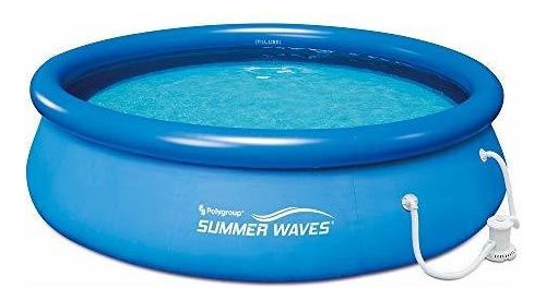 Piscina Inflable Con Sistema De Bomba De Filtro 3mt Diametro