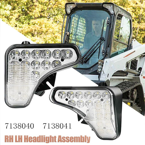Faros Antiniebla Para Minicargadoras Bobcat Right 71