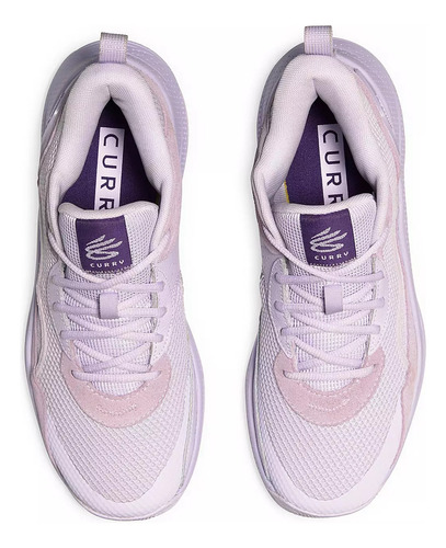 Tenis Under Armour Curry 3z 24 Mod 601885 Lilac Hombre / J